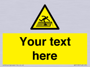 Custom Figure on Roof Sign